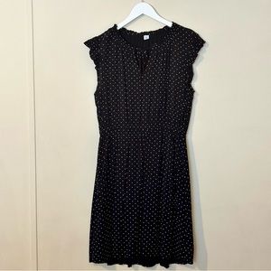 Old Navy Polka Dot Dress Black